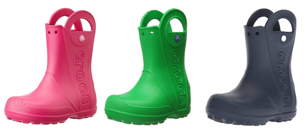 crocs rain boots amazon