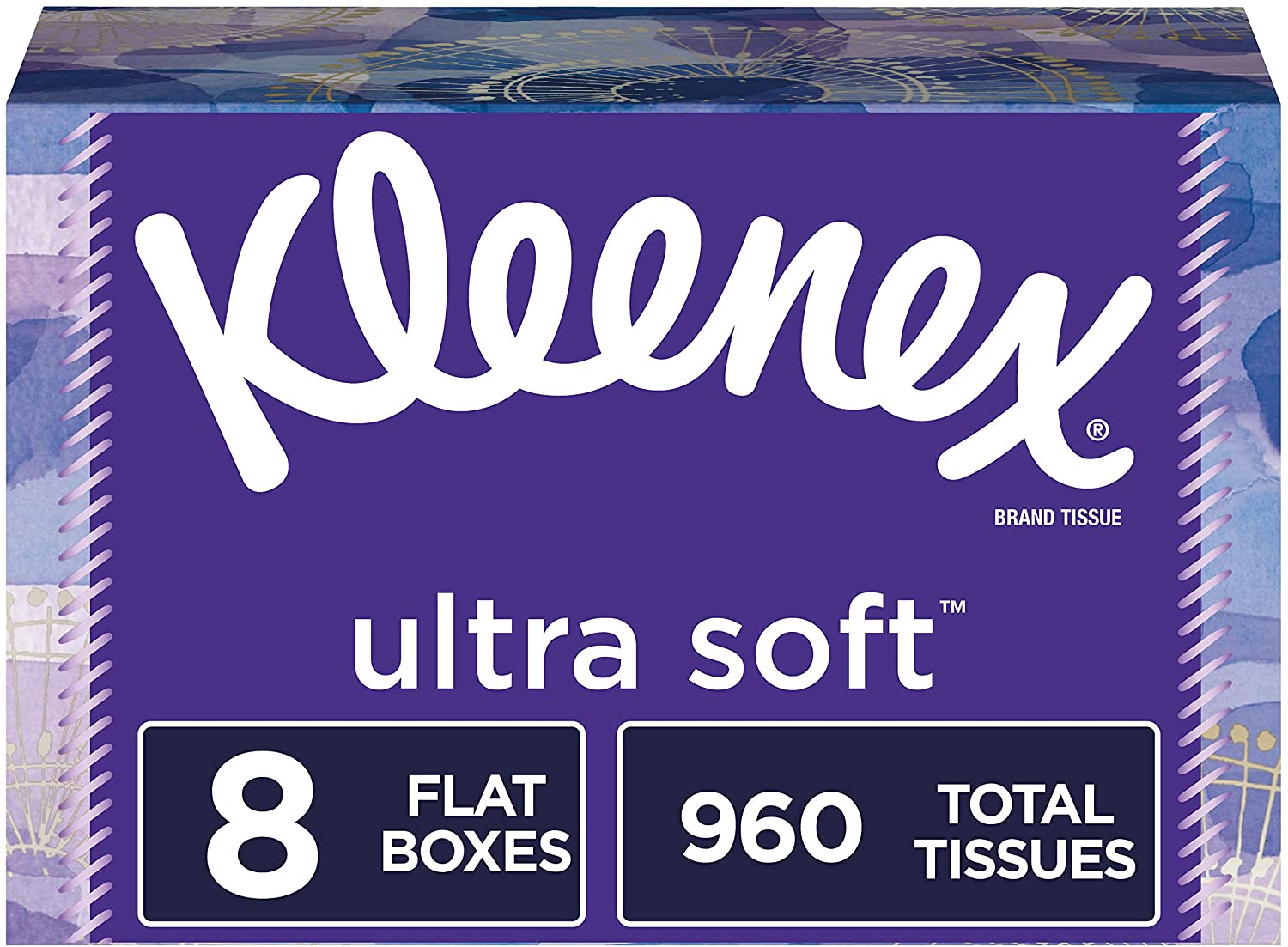 Kleenex Ultra Soft Facial Tissues (24 Rectangular Boxes, 120 Tissues ...
