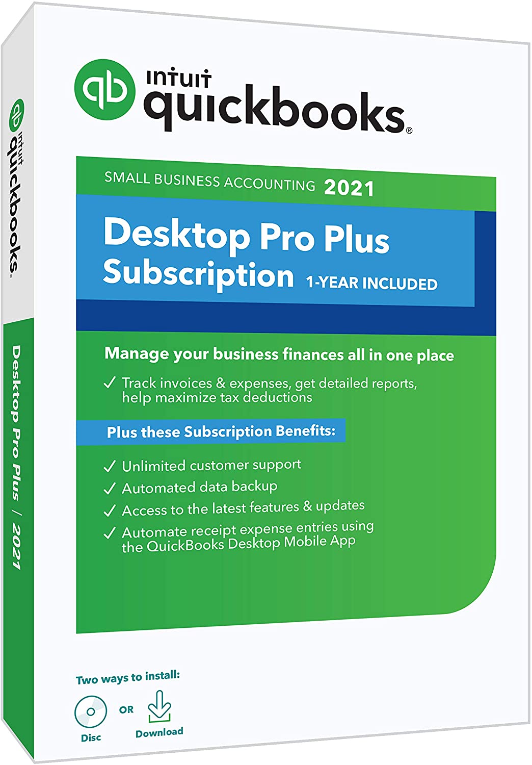 quickbooks desktop pro plus 2021