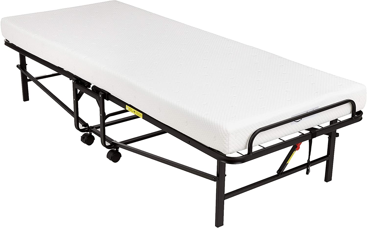 lucid rollaway cot memory foam mattress