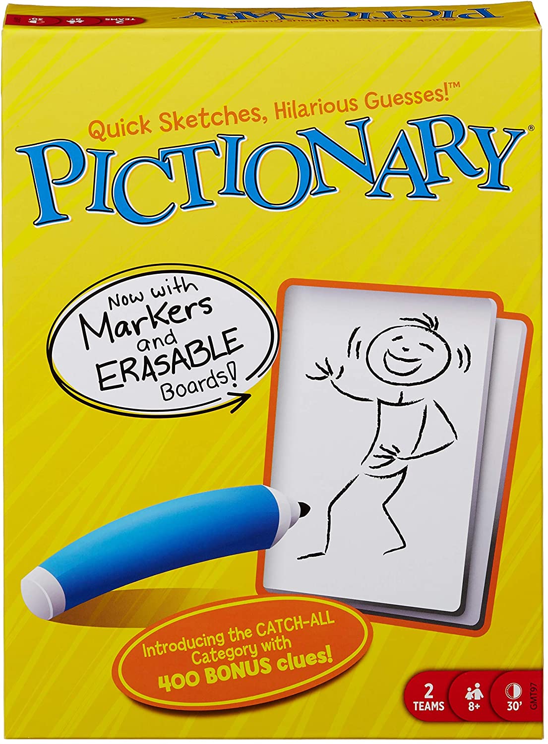 Pictionary Game (With Markers and Erasable Board) for ONLY 13.79 (Was